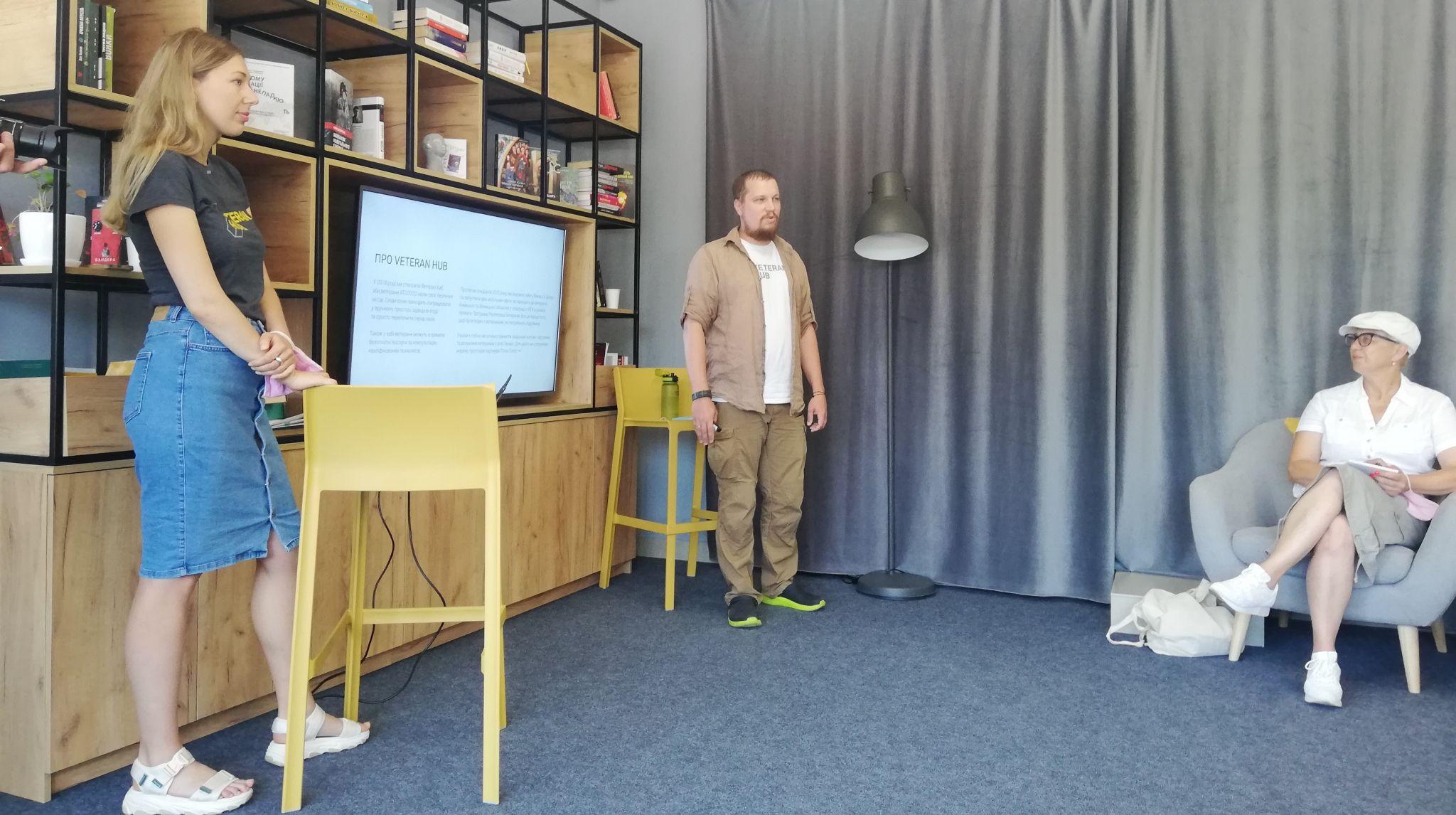 Новини Вінниці - фото з «З війни всі повертаються поранені». Новий проект Veteran Hub «Плюс Плюс++». Про що йдеться?