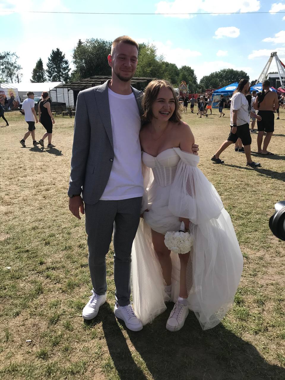Новини Тернополя - фото з Познайомились на фестивалі п'ять років тому, а тепер святкують на "Файному" весілля (ВІДЕО ДНЯ)