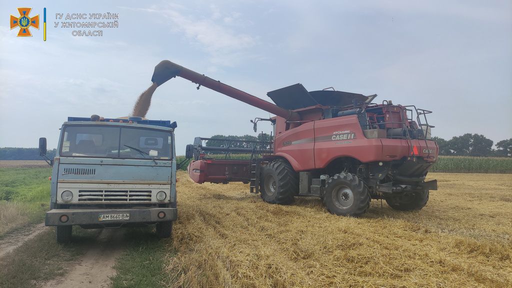 Новини Житомира - фото з Рятувальники звертаються до аграріїв, аби забезпечити пожежну безпеку на полях!