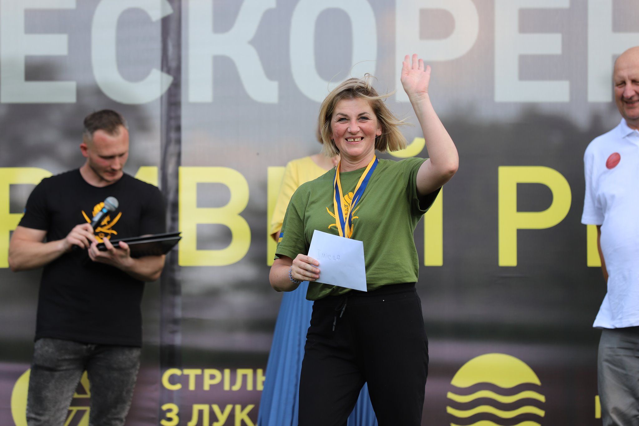 Новини Вінниці - фото з Ярослава Мазур  з Козятина поїде в Америку на «Ігри Воїнів». Незвичайна історія двох жінок з «Айдару»