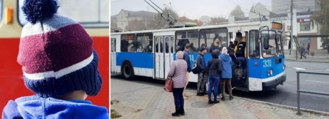 «Дитина чекає 1,5 години на зупинці». Пускати школярів у переповнений транспорт вкотре пропонують у Вінниці