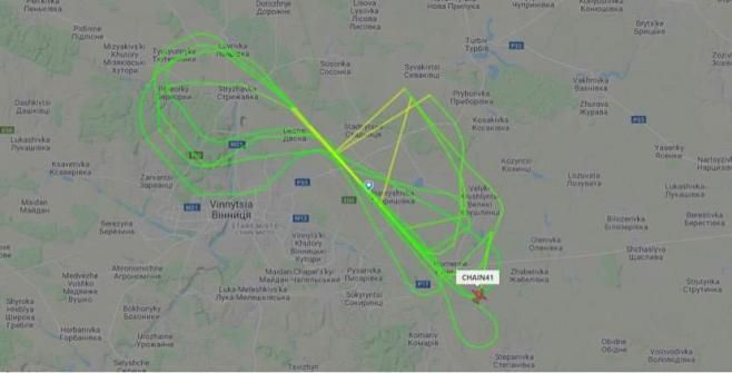 Новини Вінниці - фото з ФОТО ДНЯ: біля Вінниці кружляв американський військовий літак Lockheed MC-130