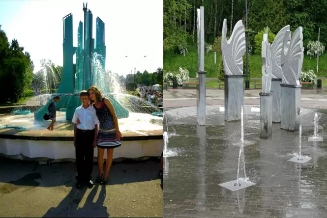 Новини Тернополя - фото з Грибочок, Лебеді та «Володя Ульянов»: що лишилось від відомих фонтанів Тернополя. Ми відтворили старі фото