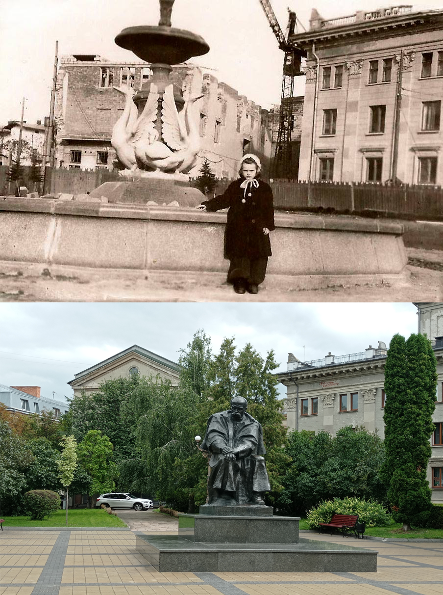 Новини Тернополя - фото з Грибочок, Лебеді та «Володя Ульянов»: що лишилось від відомих фонтанів Тернополя. Ми відтворили старі фото