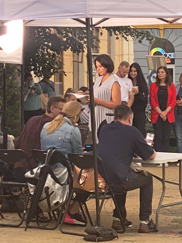 Новини Вінниці - фото з Наталія Мосейчук бачила вежу, собор і фонтани. Як ТСН презентував Вінницю до Дня незалежності