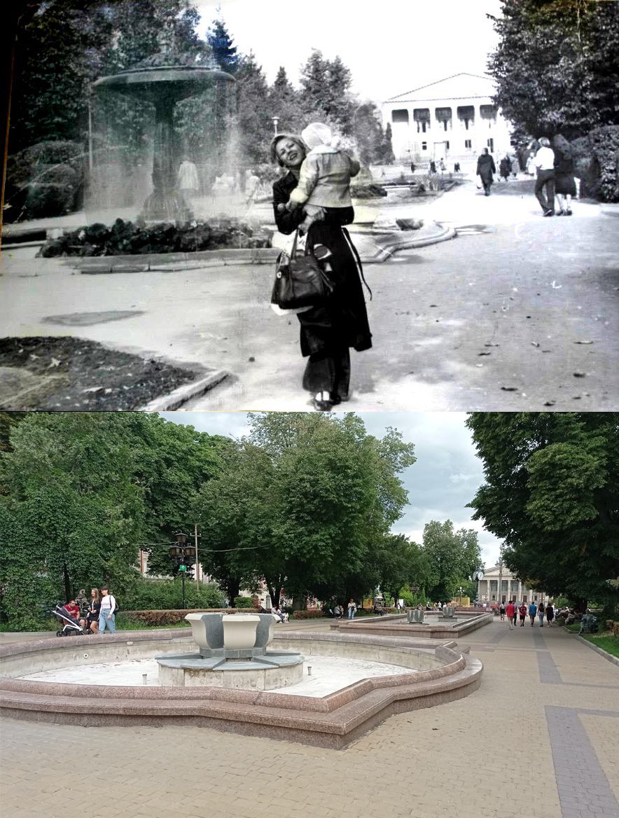 Новини Тернополя - фото з Грибочок, Лебеді та «Володя Ульянов»: що лишилось від відомих фонтанів Тернополя. Ми відтворили старі фото