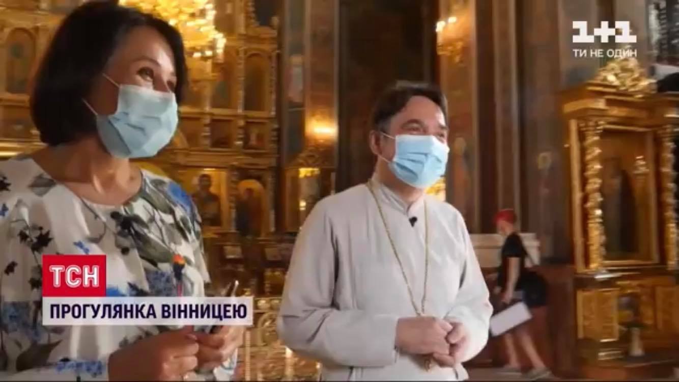 Новини Вінниці - фото з Наталія Мосейчук бачила вежу, собор і фонтани. Як ТСН презентував Вінницю до Дня незалежності