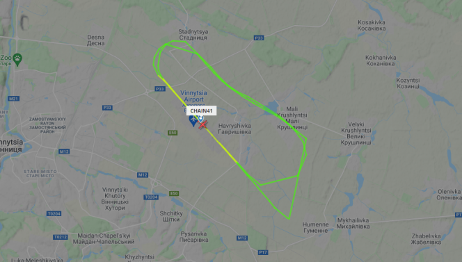 Новини Вінниці - фото з ФОТО ДНЯ: біля Вінниці кружляв американський військовий літак Lockheed MC-130