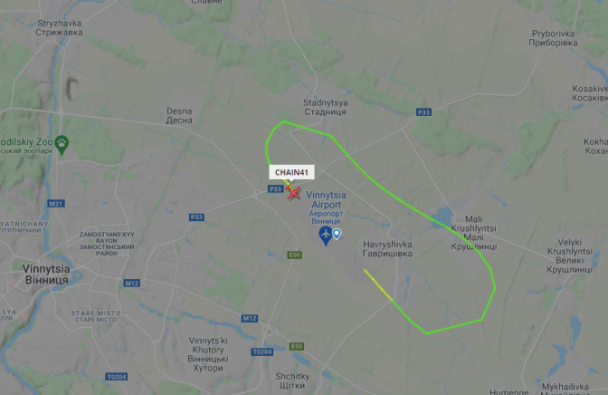 Новини Вінниці - фото з ФОТО ДНЯ: біля Вінниці кружляв американський військовий літак Lockheed MC-130