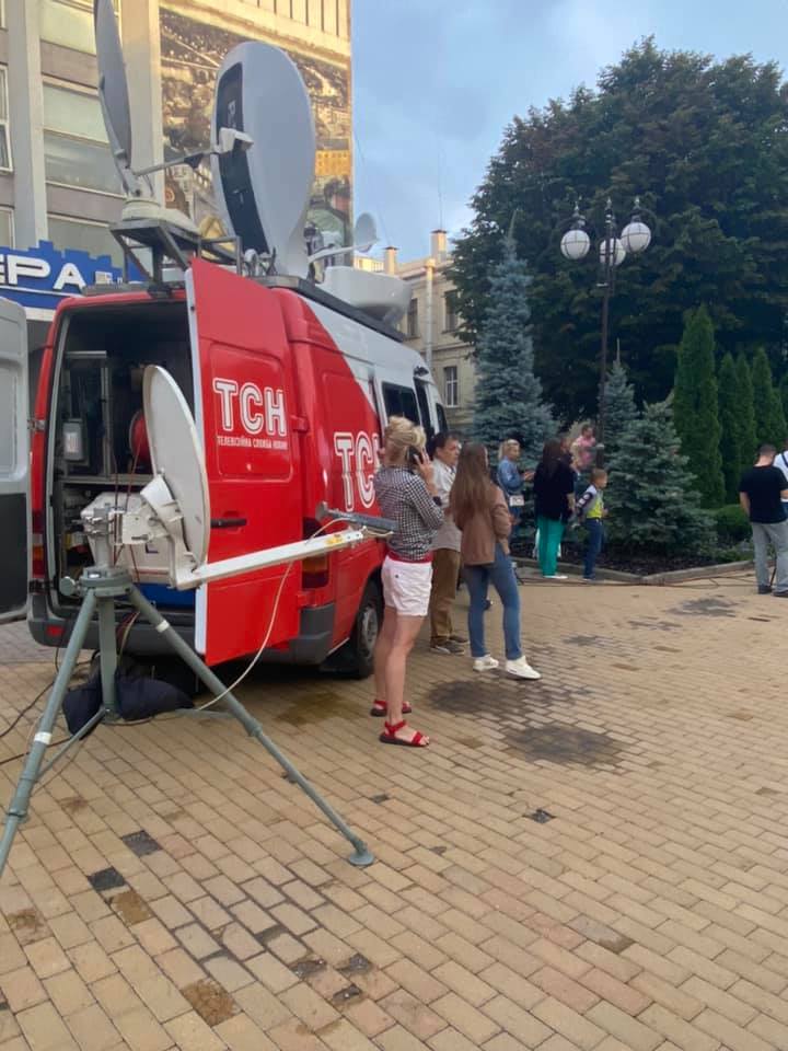 Новини Вінниці - фото з Наталія Мосейчук бачила вежу, собор і фонтани. Як ТСН презентував Вінницю до Дня незалежності