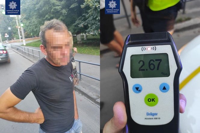 Новини Вінниці - фото з П'яна ДТП на Стрілецькій. Підхмелений водій хотів зам'яти все хабарем у 400 доларів