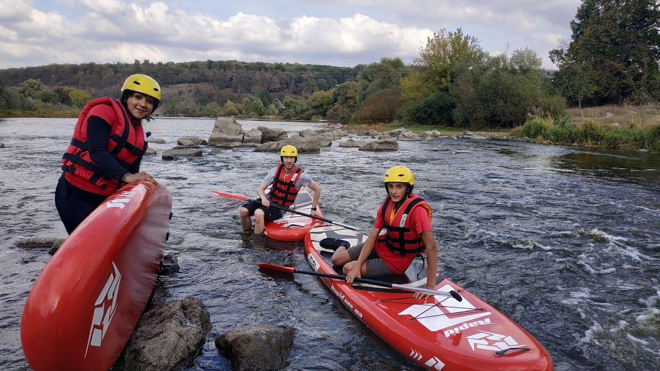 Новини Вінниці - фото з Вінницький клуб сапсерфінгу заснував переселенець за підтримки олімпійської чемпіонки