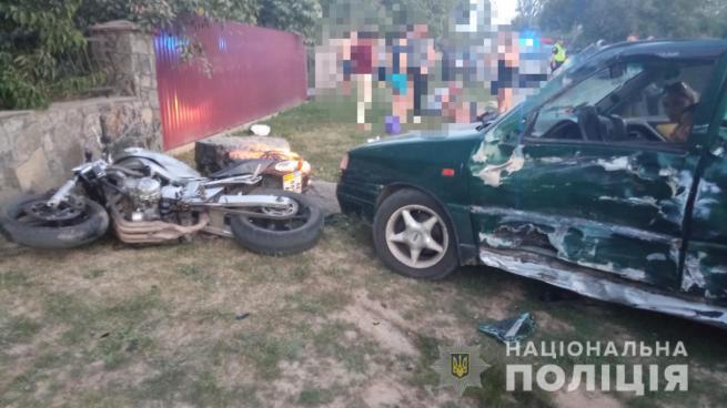 Новини Вінниці - фото з У Браїлові п'яний водій на Seat врізався у мотоцикл. Загинув 21-річний хлопець
