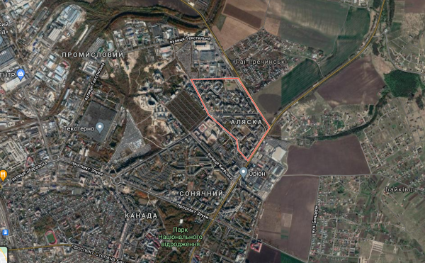 Новини Тернополя - фото з Як змінилися мікрорайони Тернополя за 37 років: вигляд з космосу. Унікальні кадри