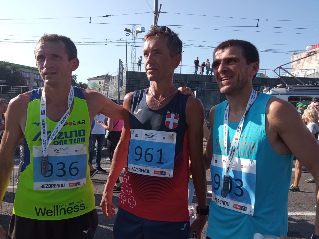 Новини Вінниці - фото з Кращі серед кращих. Хто став лідером Вінницького Напівмарафону-2021 на кожній дистанції