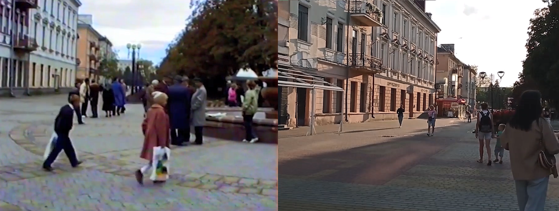 Новини Тернополя - фото з Як змінився Тернопіль за роки Незалежності. Ми відтворили унікальне ретро-відео!