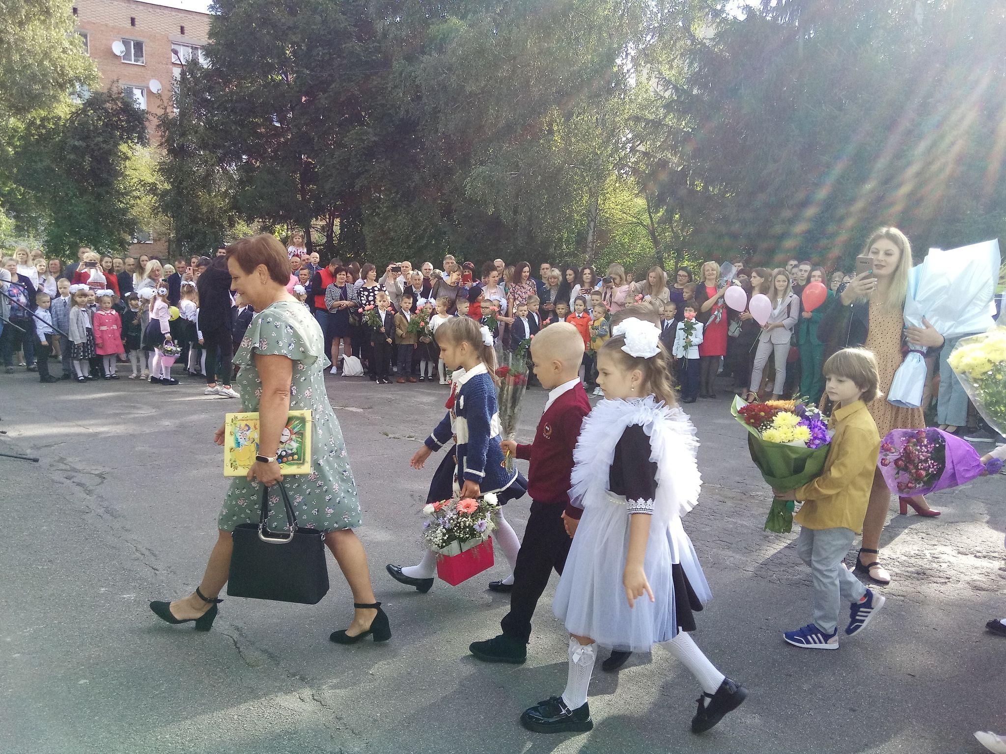 Новини Козятина - фото з Перше вересня у ліцеї і школі №2. Як це було