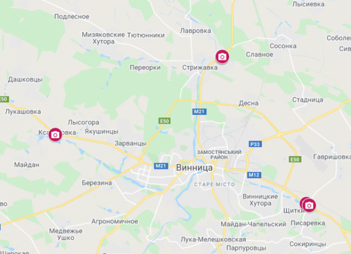 Новини Вінниці - фото з «Адмінпротокол за три секунди». Результат першого місяця роботи камер автофіксації