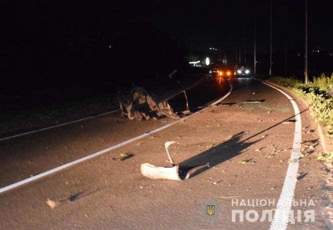 Новини Вінниці - фото з П'яна та смертельна аварія біля Ямполя. Легковик від удару розірвало навпіл