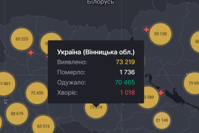 Новини Вінниці - фото з В Україні виявили понад дві тисячі нових випадків COVID-19. Яка ситуація на Вінниччині