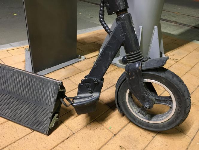 Новини Вінниці - фото з Топлять, викрадають, трощать: від кого і наскільки часто у Вінниці страждають е-самокати