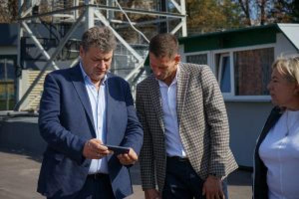 Новини Житомира - фото з Велике будівництво на Житомирщині: Віталій Бунечко відвідав спортивні заклади області, які планується реконструювати у 2022 році