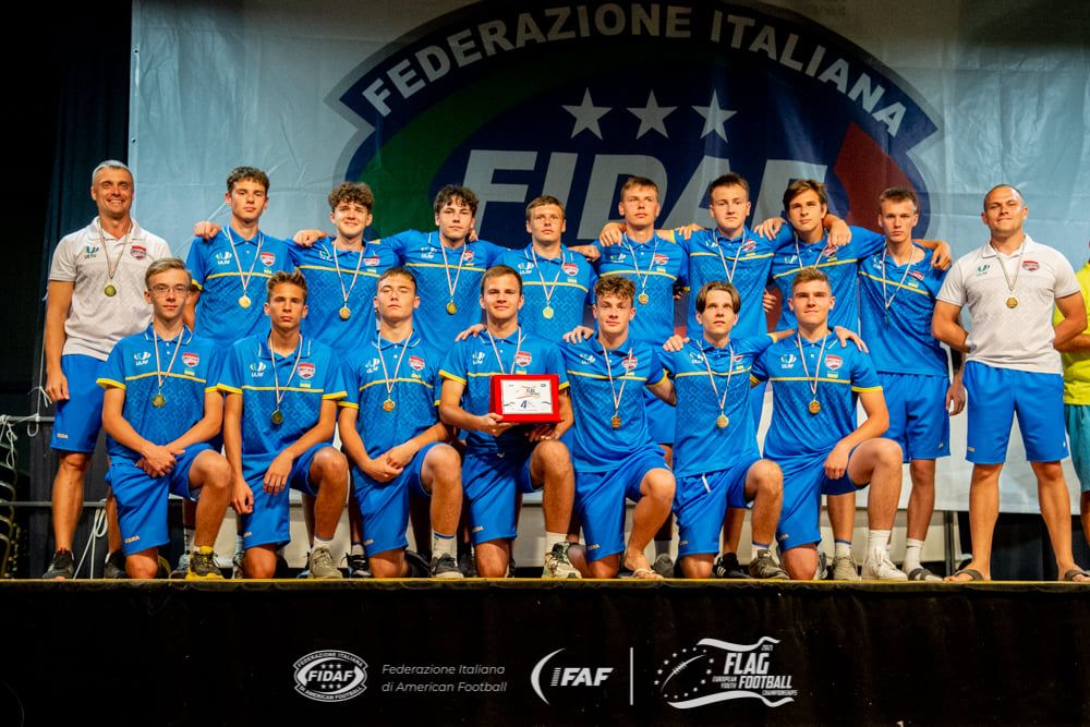 Новини Вінниці - фото з Вінничани в Італії зупинилися за крок від медалей на чемпіонаті Європи з флаг-футболу