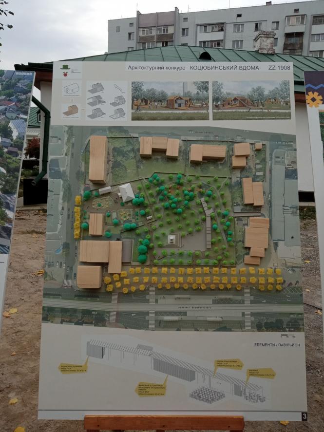 Новини Вінниці - фото з Яблуневий сад і громадський простір:  який вигляд тепер може мати музей Коцюбинського