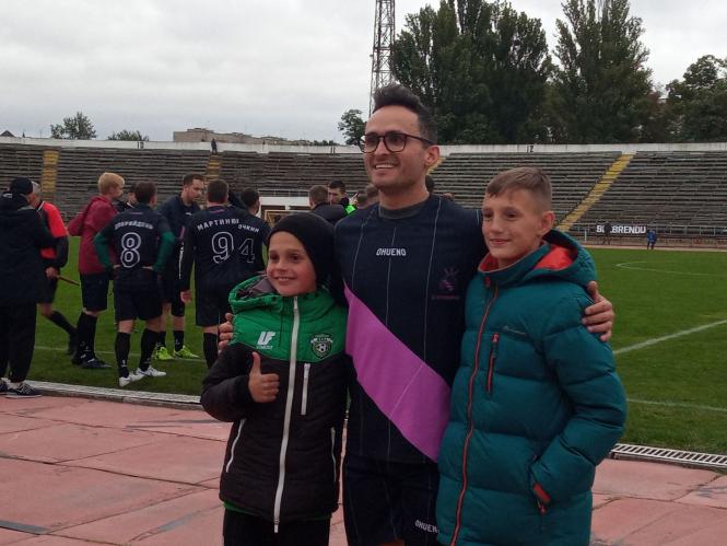 Новини Вінниці - фото з Футболісти чи гумористи? Як завершився нестандартний футбольний матч