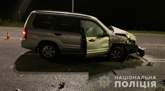 Новини Вінниці - фото з Розтрощені автівки та травмовані. У Вінницькому районі «лоб у лоб» зійшлися дві машини