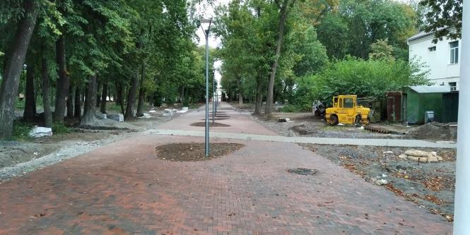 Новини Вінниці - фото з «Парк Хімік набуває нових обрисів». Дивіться, як нині виглядає зелена зона Замостя