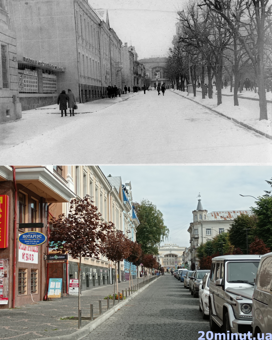 Новини Тернополя - фото з Тут було КДБ, Пушкін та «Володя Ульянов»: як змінилась вулиця Чорновола. Ми відтворили старі фото