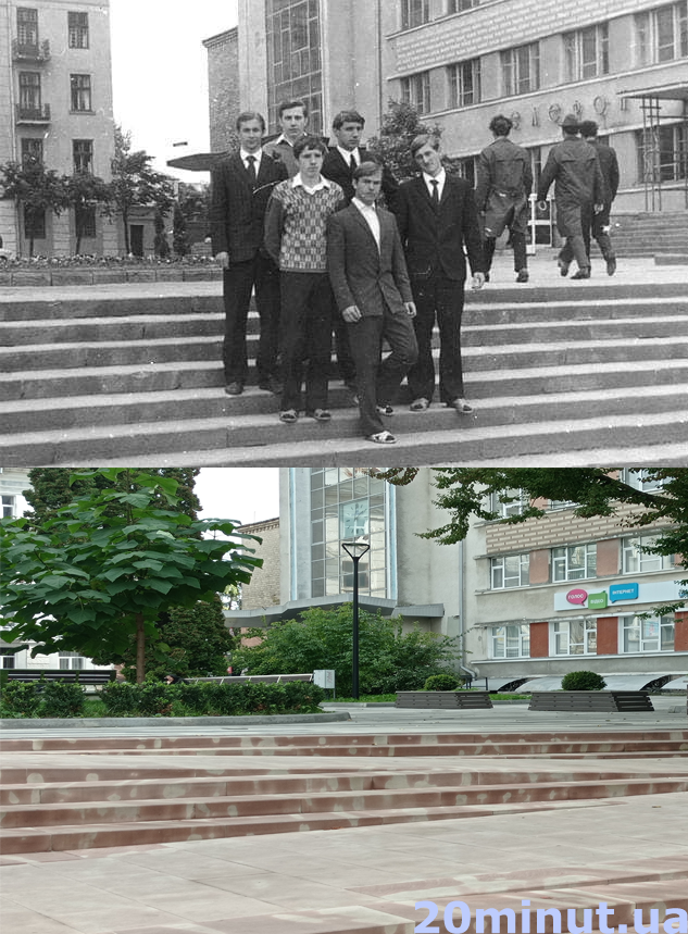 Новини Тернополя - фото з Тут було КДБ, Пушкін та «Володя Ульянов»: як змінилась вулиця Чорновола. Ми відтворили старі фото