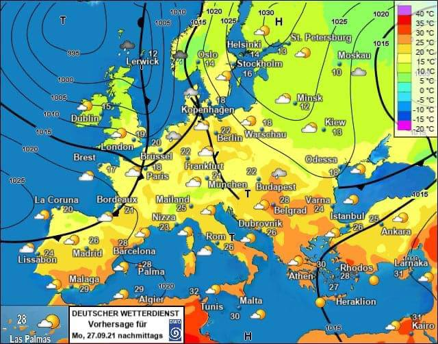 Новини Вінниці - фото з Без дощів, але трохи прохолодно: синоптики дали свіжий прогноз на тиждень