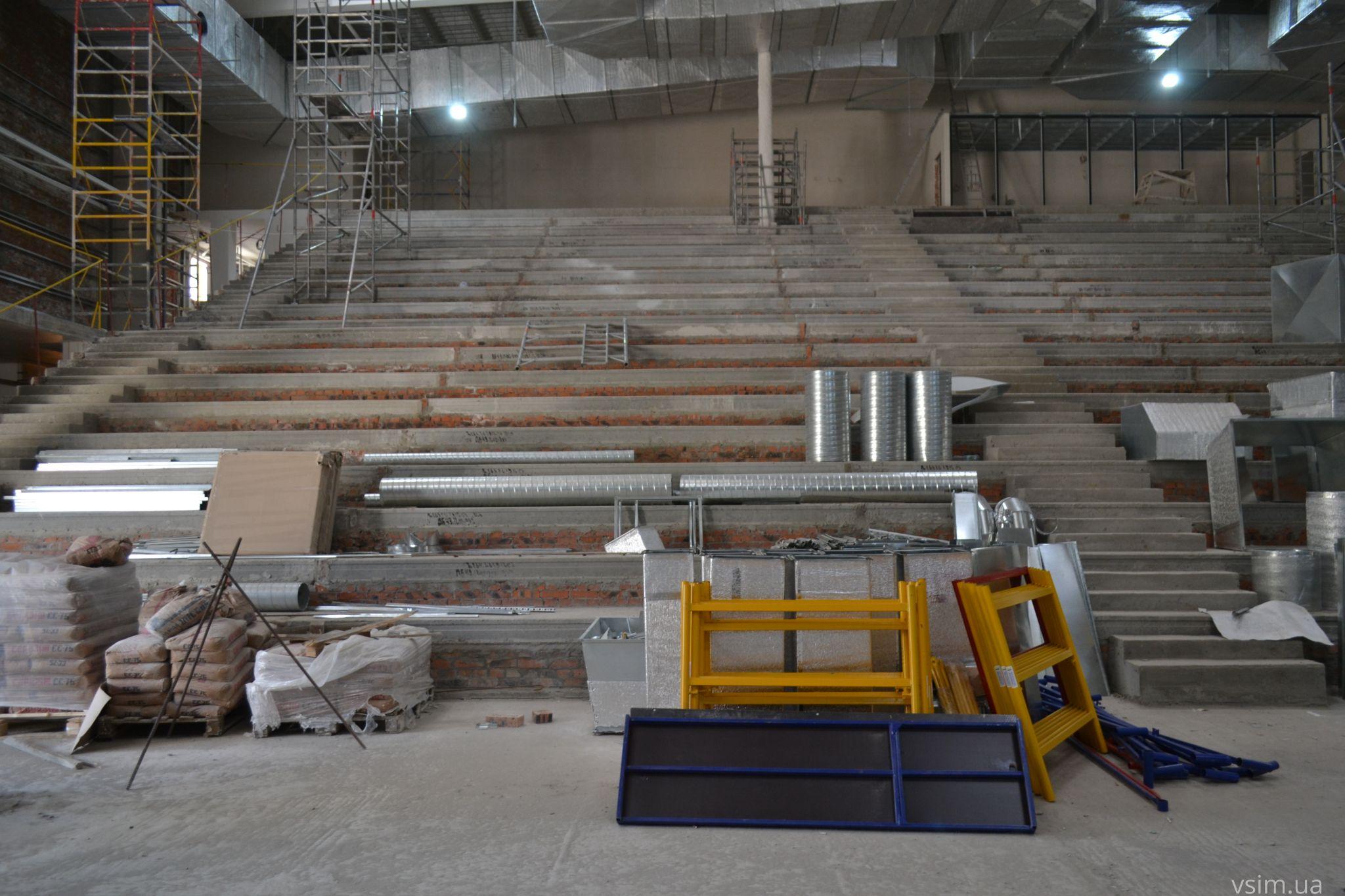 Новини Хмельницького - фото з Симчишин розповів, коли планують відкривати Палац спорту (ФОТО, ВІДЕО)