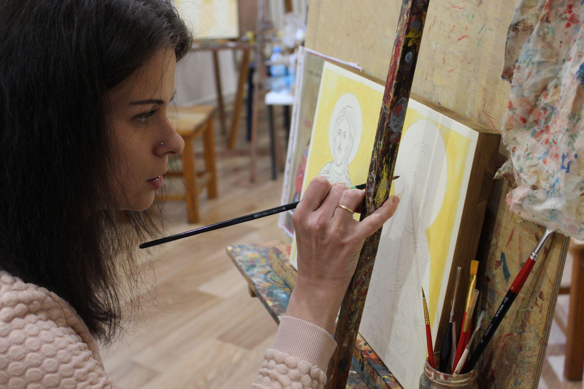 Новини Хмельницького - фото з Іконопис - прибуткова справа. Репортаж з хмельницької школи “Нікош”