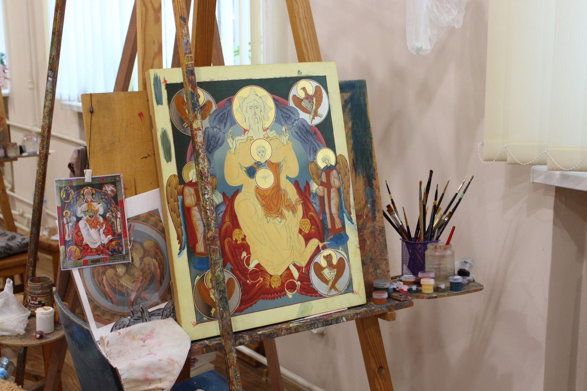 Новини Хмельницького - фото з Іконопис - прибуткова справа. Репортаж з хмельницької школи “Нікош”