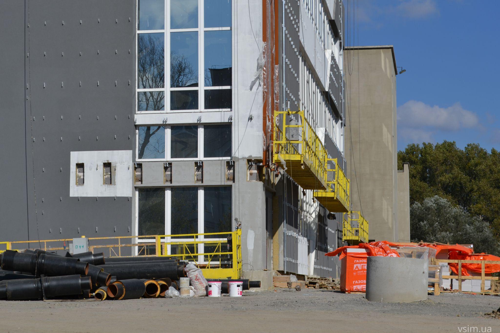 Новини Хмельницького - фото з Симчишин розповів, коли планують відкривати Палац спорту (ФОТО, ВІДЕО)