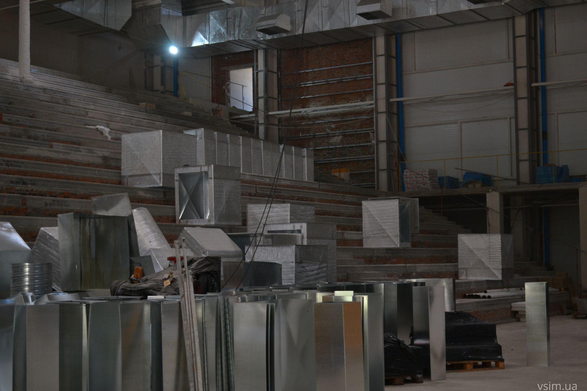 Новини Хмельницького - фото з Симчишин розповів, коли планують відкривати Палац спорту (ФОТО, ВІДЕО)