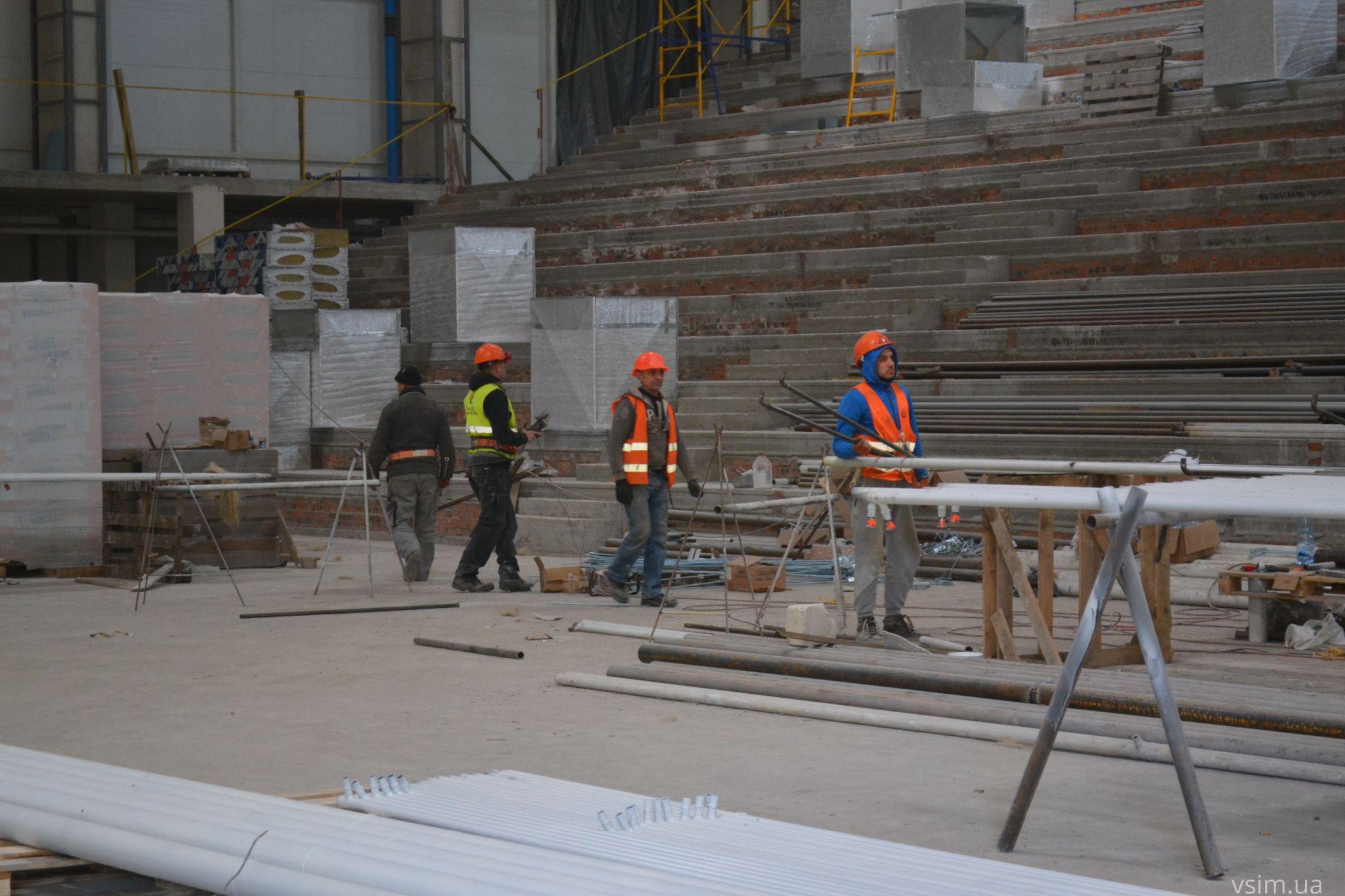 Новини Хмельницького - фото з Симчишин розповів, коли планують відкривати Палац спорту (ФОТО, ВІДЕО)