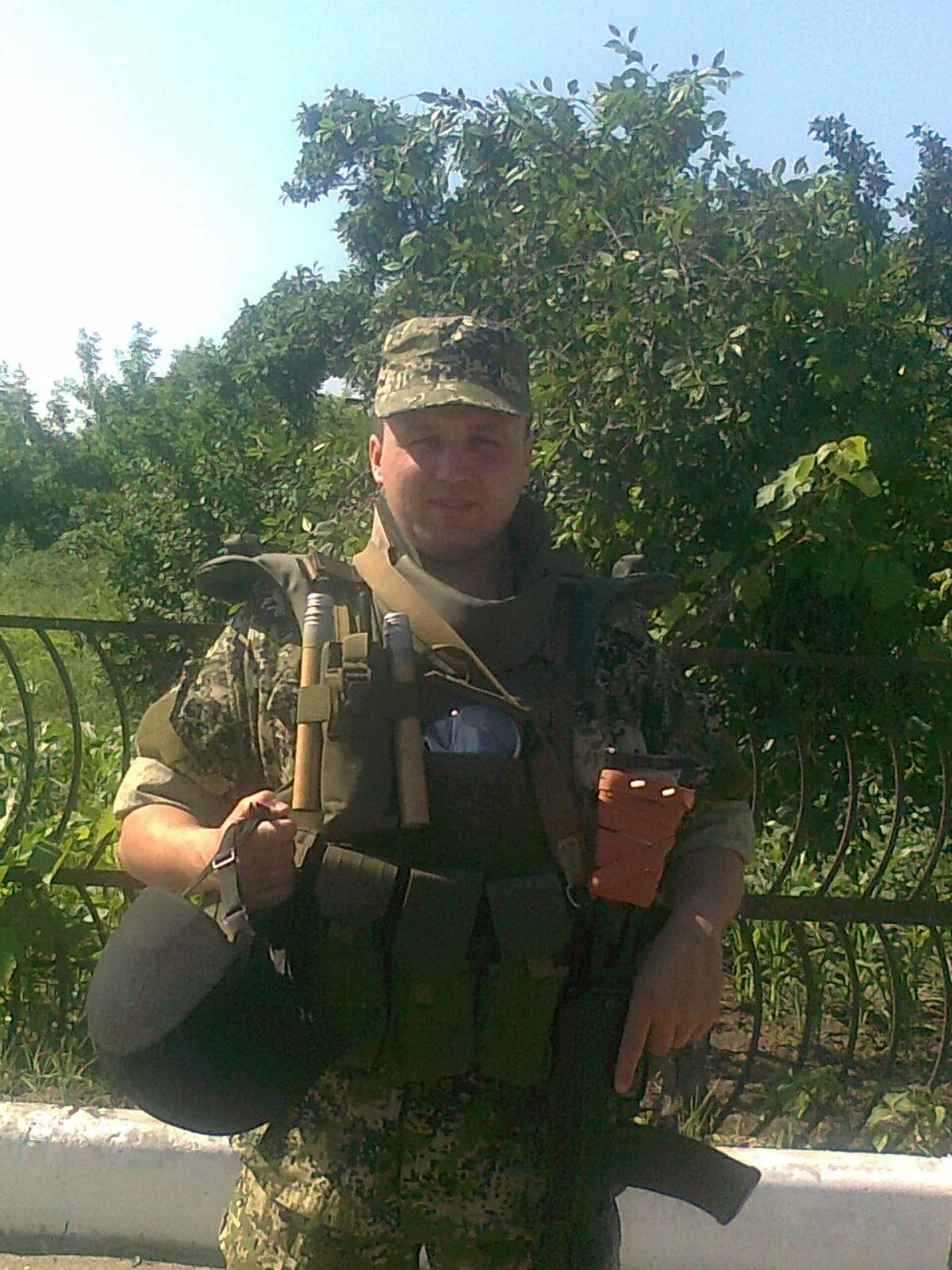 Новини Вінниці - фото з У «долині смерті» всі калюжі вичерпали. Як гвардійці захищали 32-й блокпост