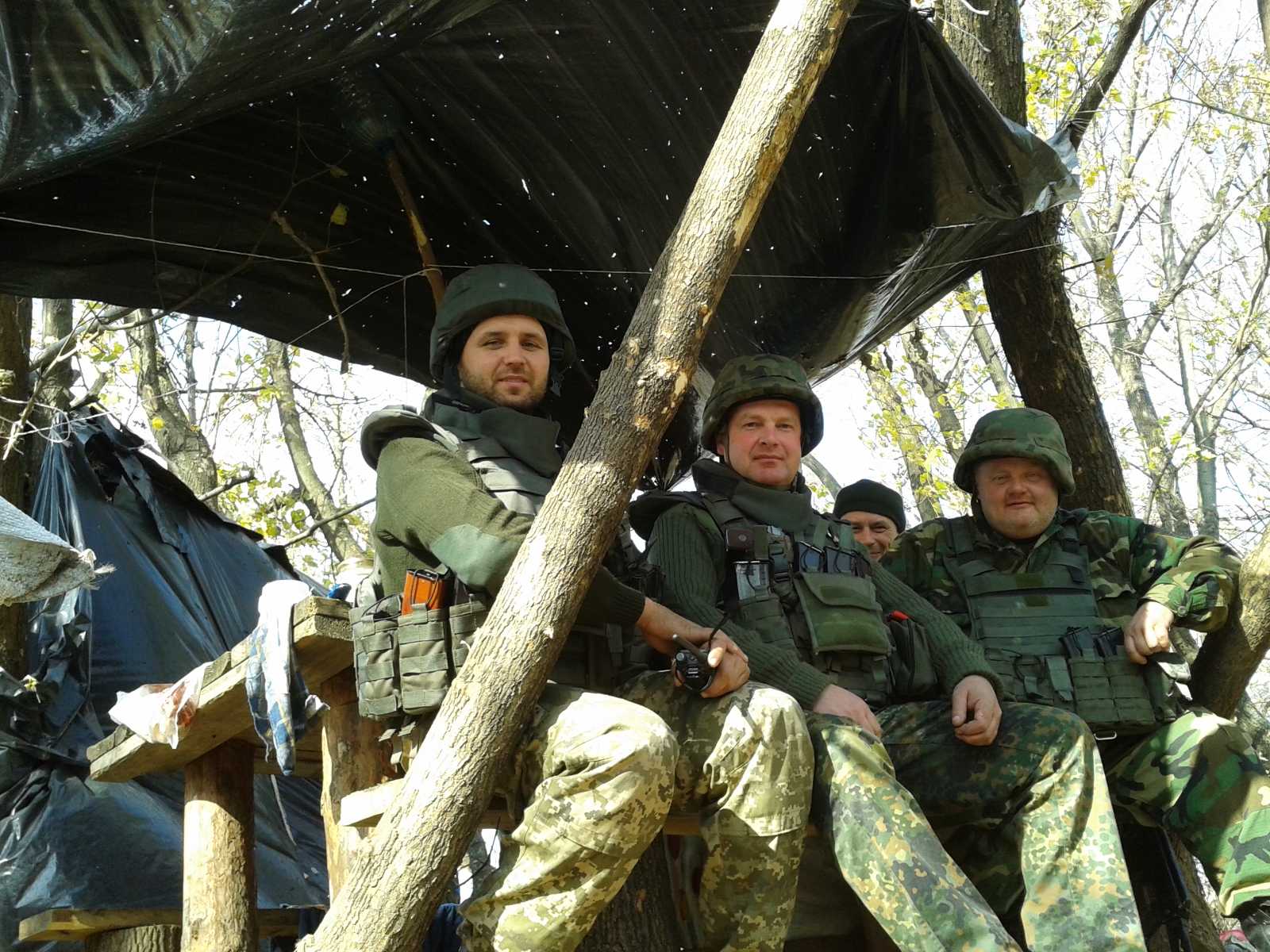 Новини Вінниці - фото з У «долині смерті» всі калюжі вичерпали. Як гвардійці захищали 32-й блокпост