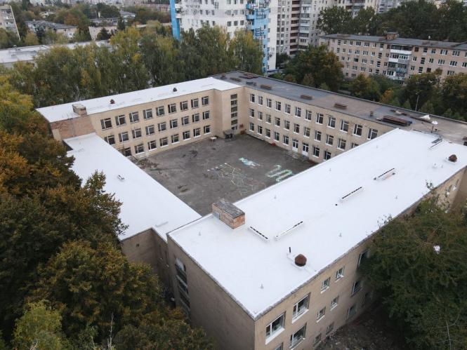 Новини Вінниці - фото з У Вінниці почали утеплювати приміщення гімназії, яку збудували у 1974 році