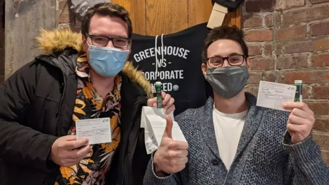 Новини Вінниці - фото з Моргунов, Рубель і Сметана. Хто з вакцинованих отримає подарунки від міськради?