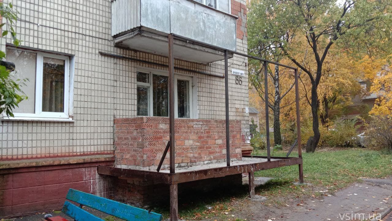 Новини Хмельницького - фото з На проспекті Миру власниця квартири незаконно почала добудову. Дізналися деталі