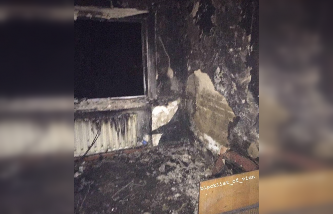 Новини Вінниці - фото з Коротке замикання. На Юності горів гуртожиток технічного коледжу