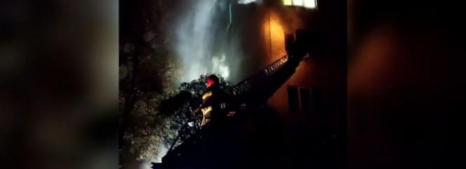 Коротке замикання. На Юності горів гуртожиток технічного коледжу