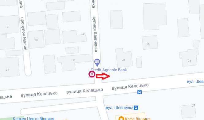 Новини Вінниці - фото з Куди «дивляться» камери фіксації порушень, через які водіям надсилають штрафи