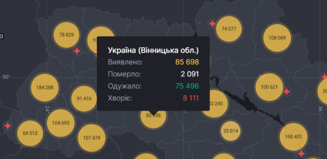 Новини Вінниці - фото з COVID в Україні: майже 20 тисяч нових випадків та 700 смертей за добу