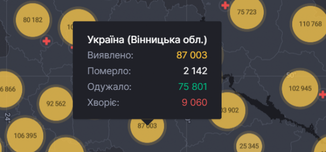 Новини Вінниці - фото з В Україні понад 26 тисяч нових випадків. Ковід ситуація по регіонах